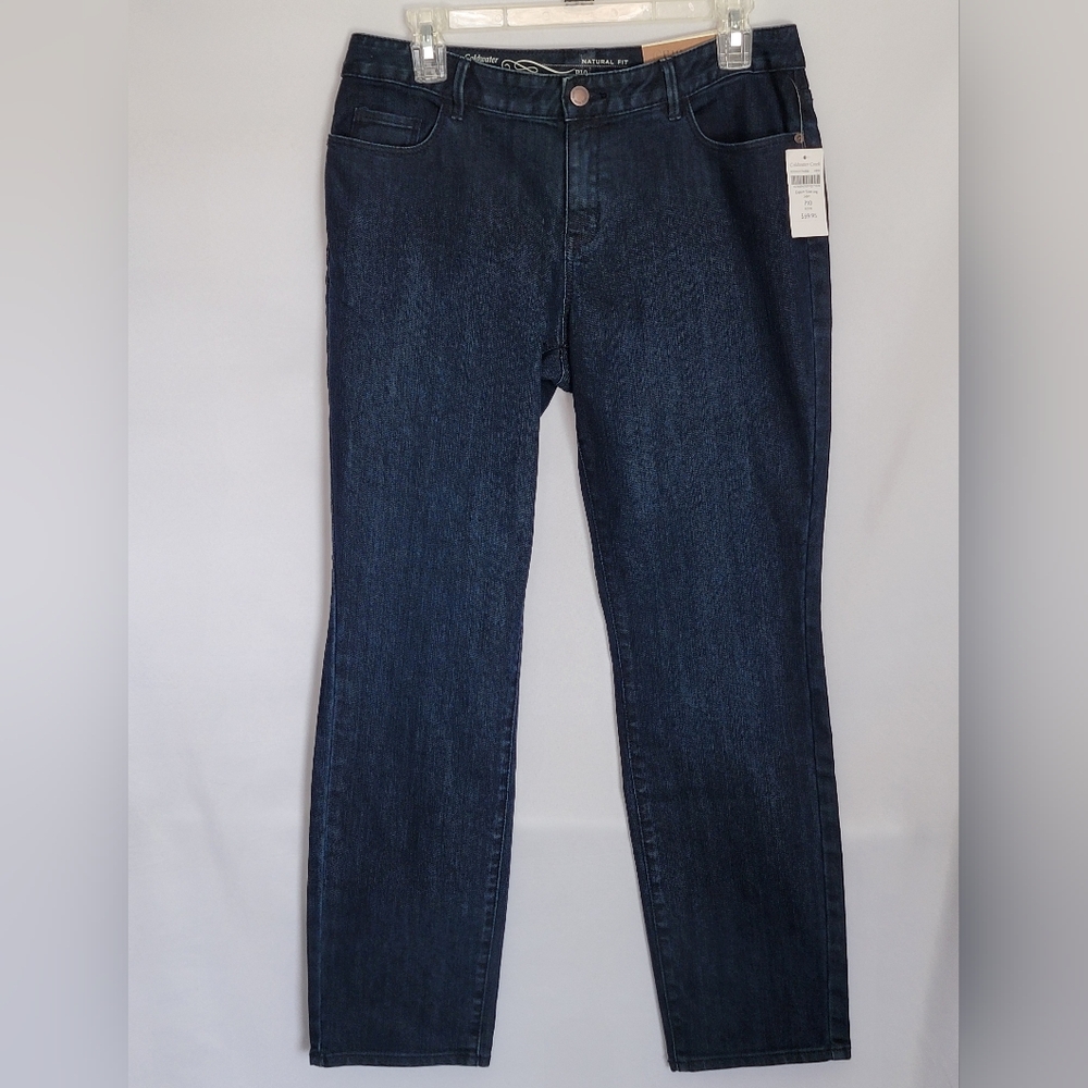 Coldwater Creek Natural Fit Slim Leg Jeans Size 10P